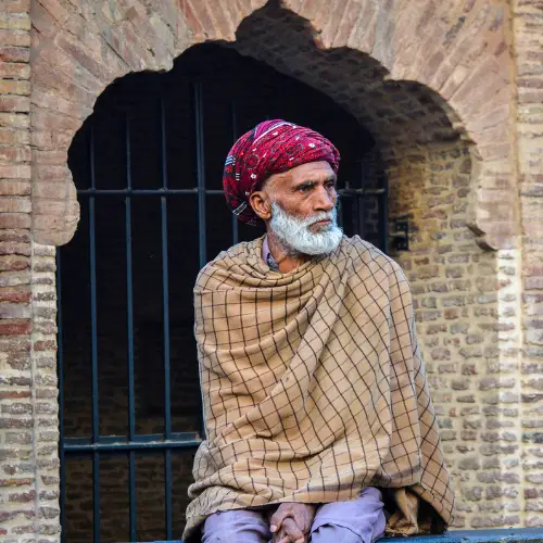 Asian old man