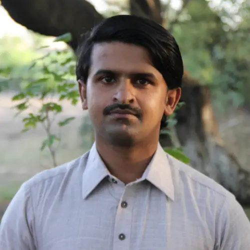 A person in park